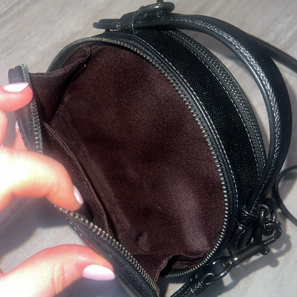 Limited Edition Coach Canteen Crossbody Bag With Halloween Cat - Picture 5 of 6